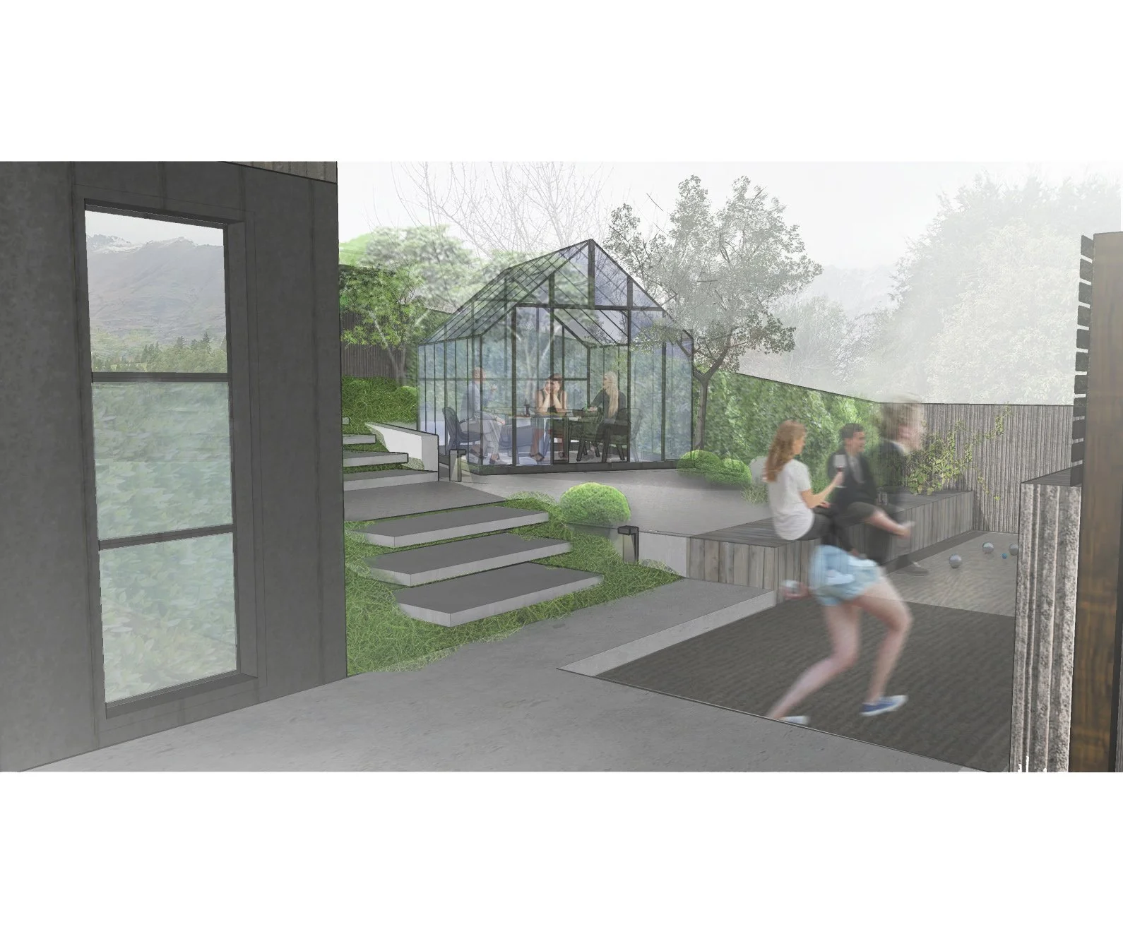 outdoor entertaining