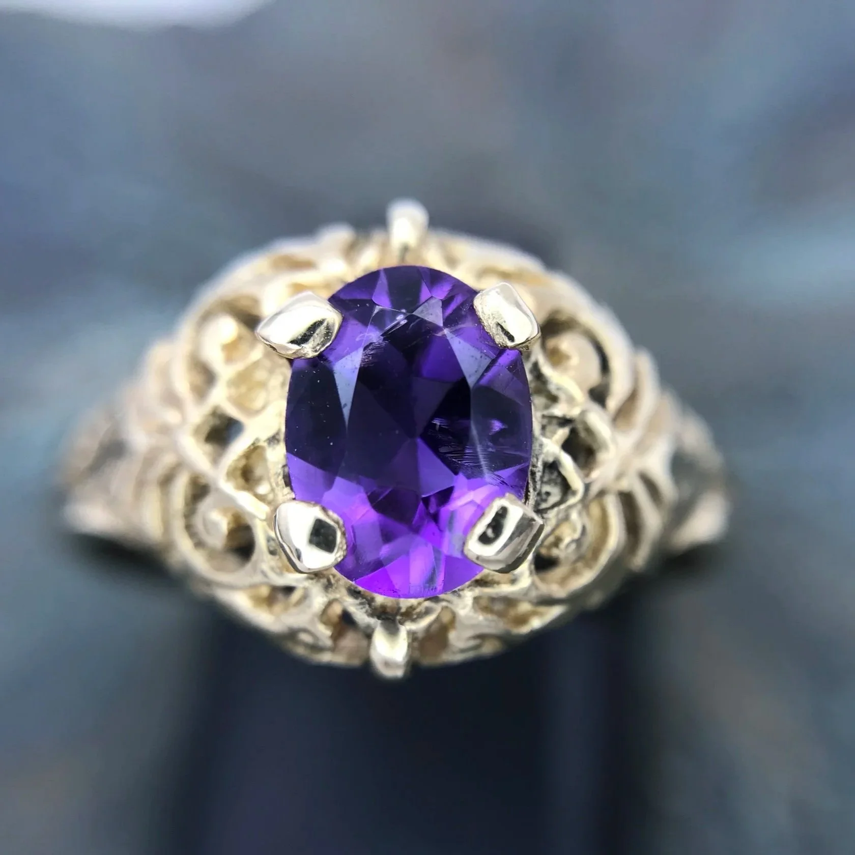 Amethyst | 14K Yellow Gold