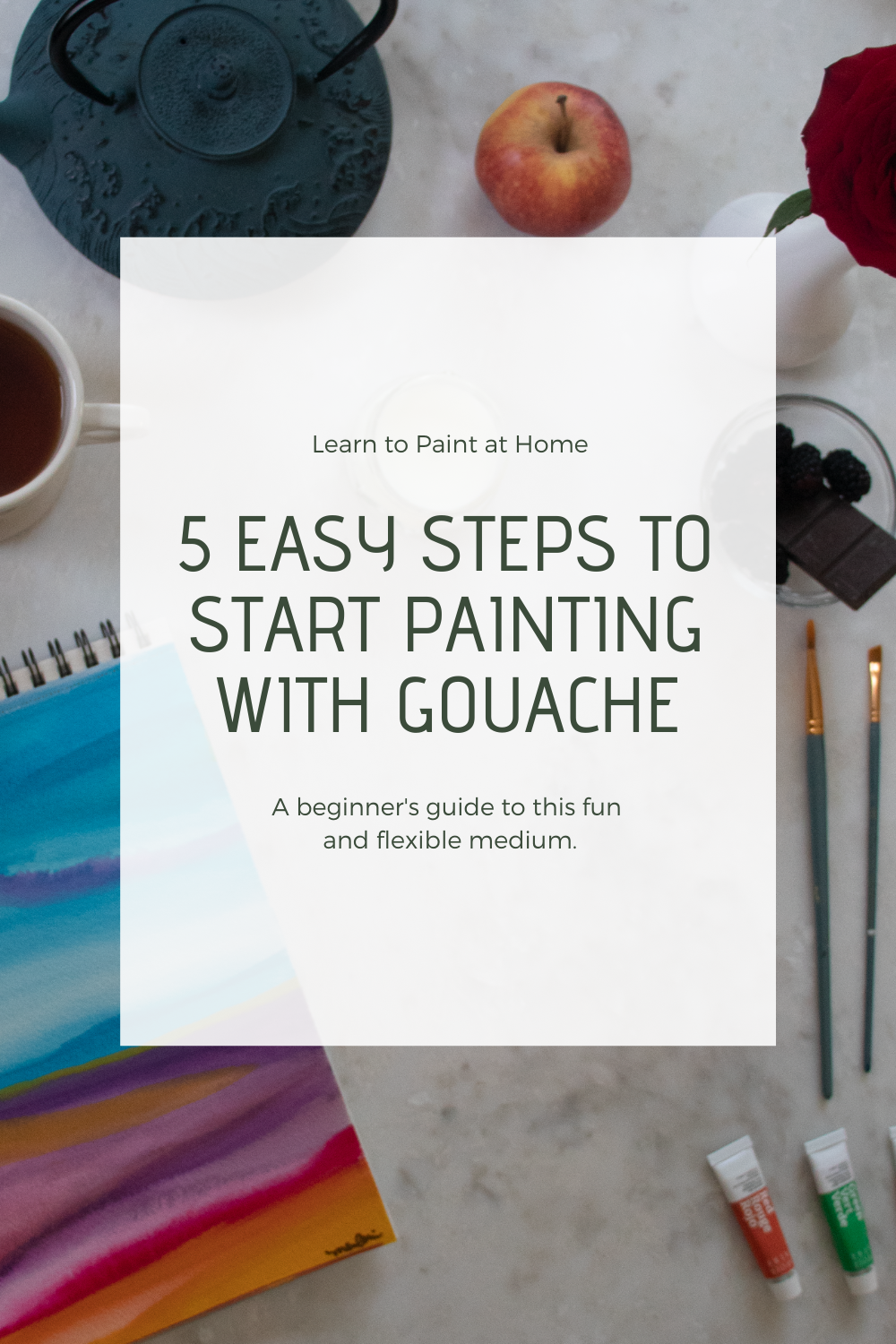 Free Gouache Art Lesson