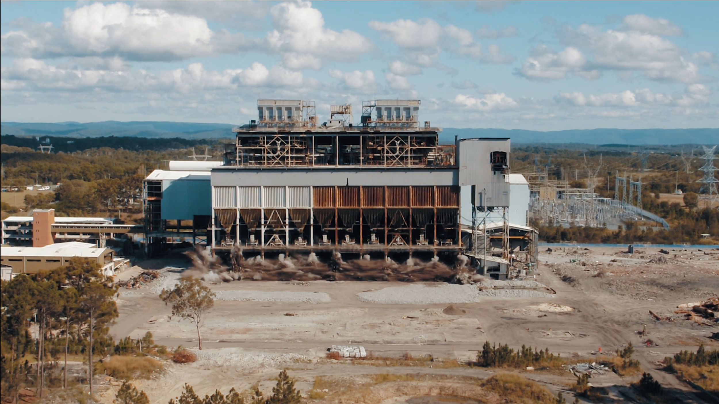 Liberty Industrial | Controlled Demolition 3: Munmorah Coal Power Station