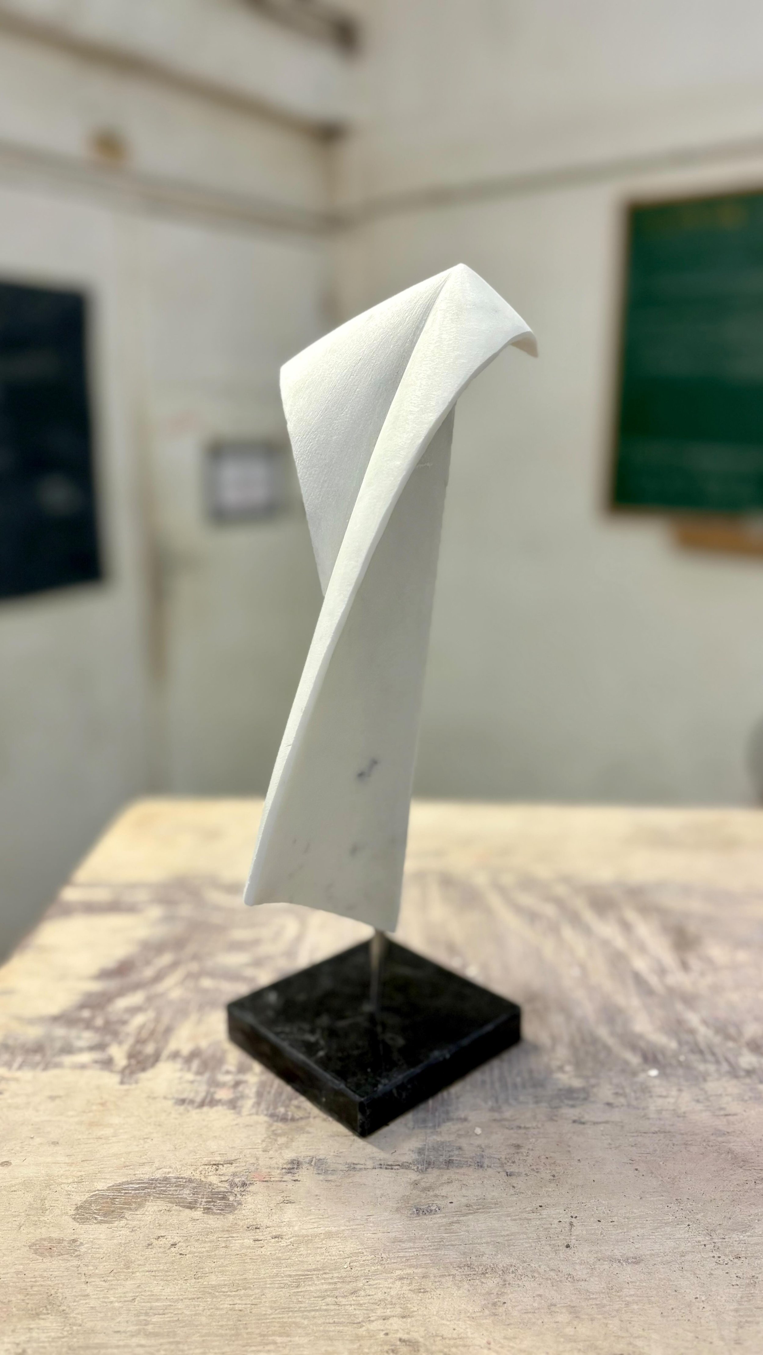 • Marble as thin as paper •
What shall I write on it?
#workinprogress #challenge #inspiration #paper #creativelife #delicate #sculpture #sculptures #sculptor #stone #stonecarving #carving #marble #marbleart #art #artist #artwork #contemp