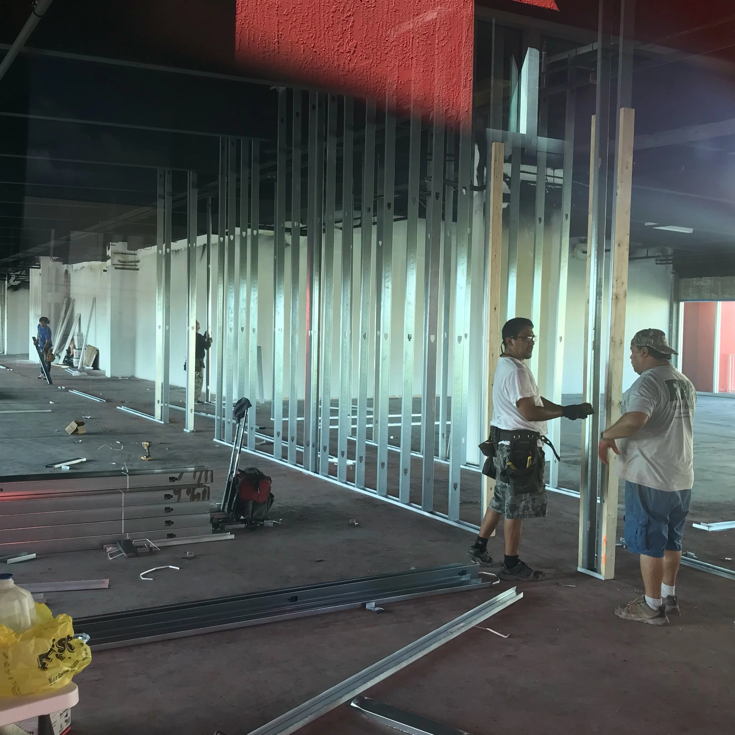 Framing builder commercial construction