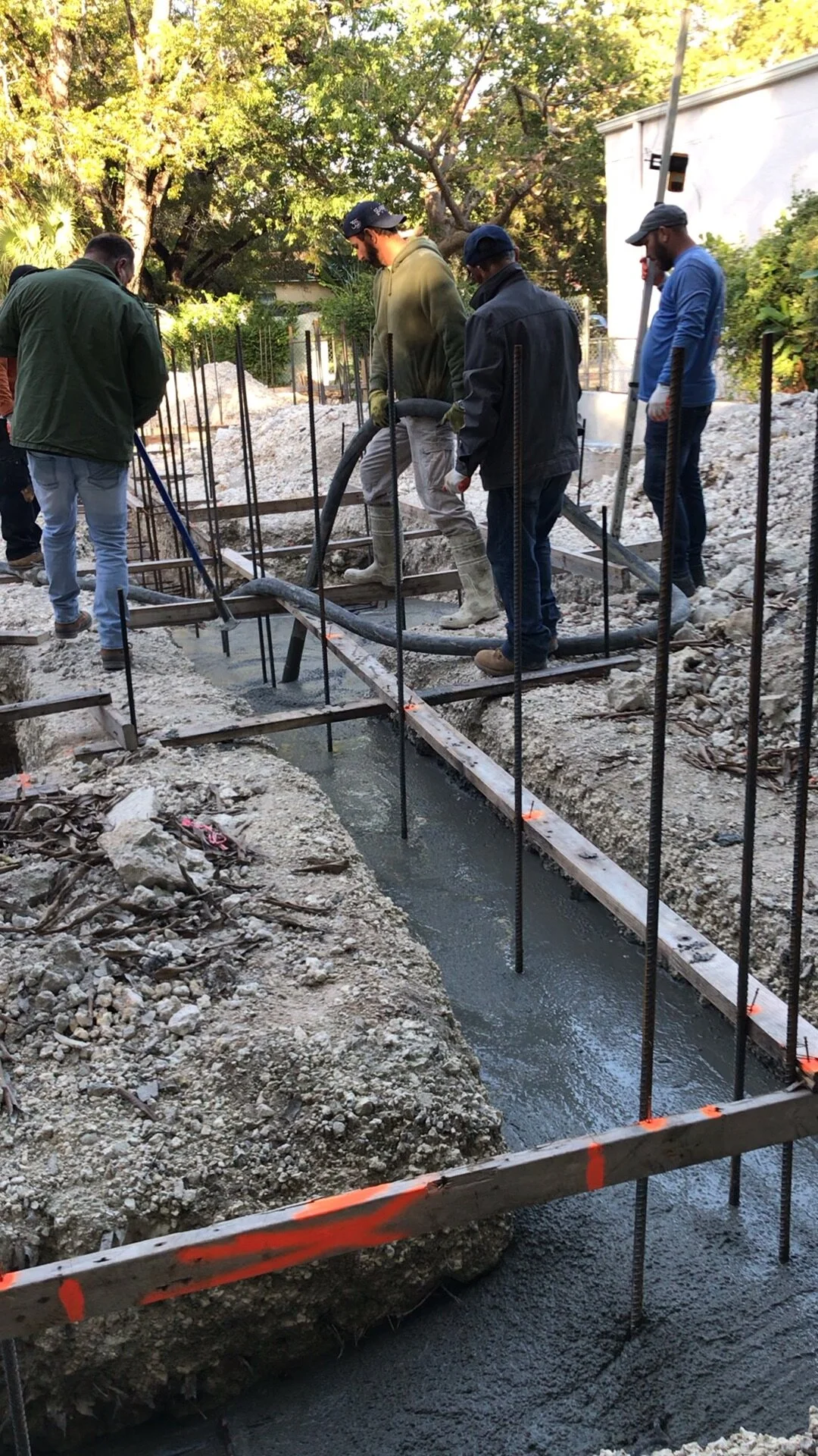 Concrete Foundation by builder