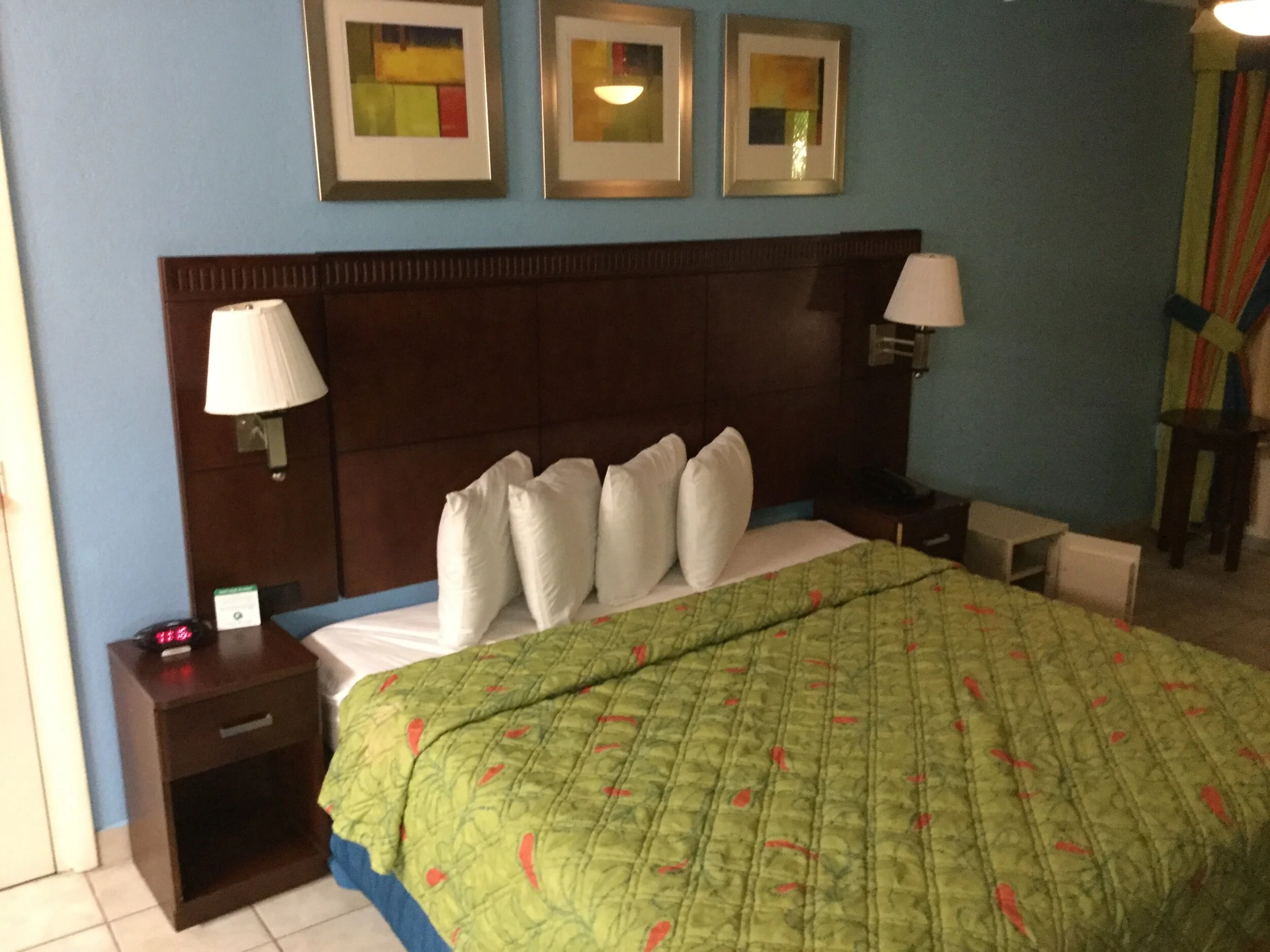 Room interior before