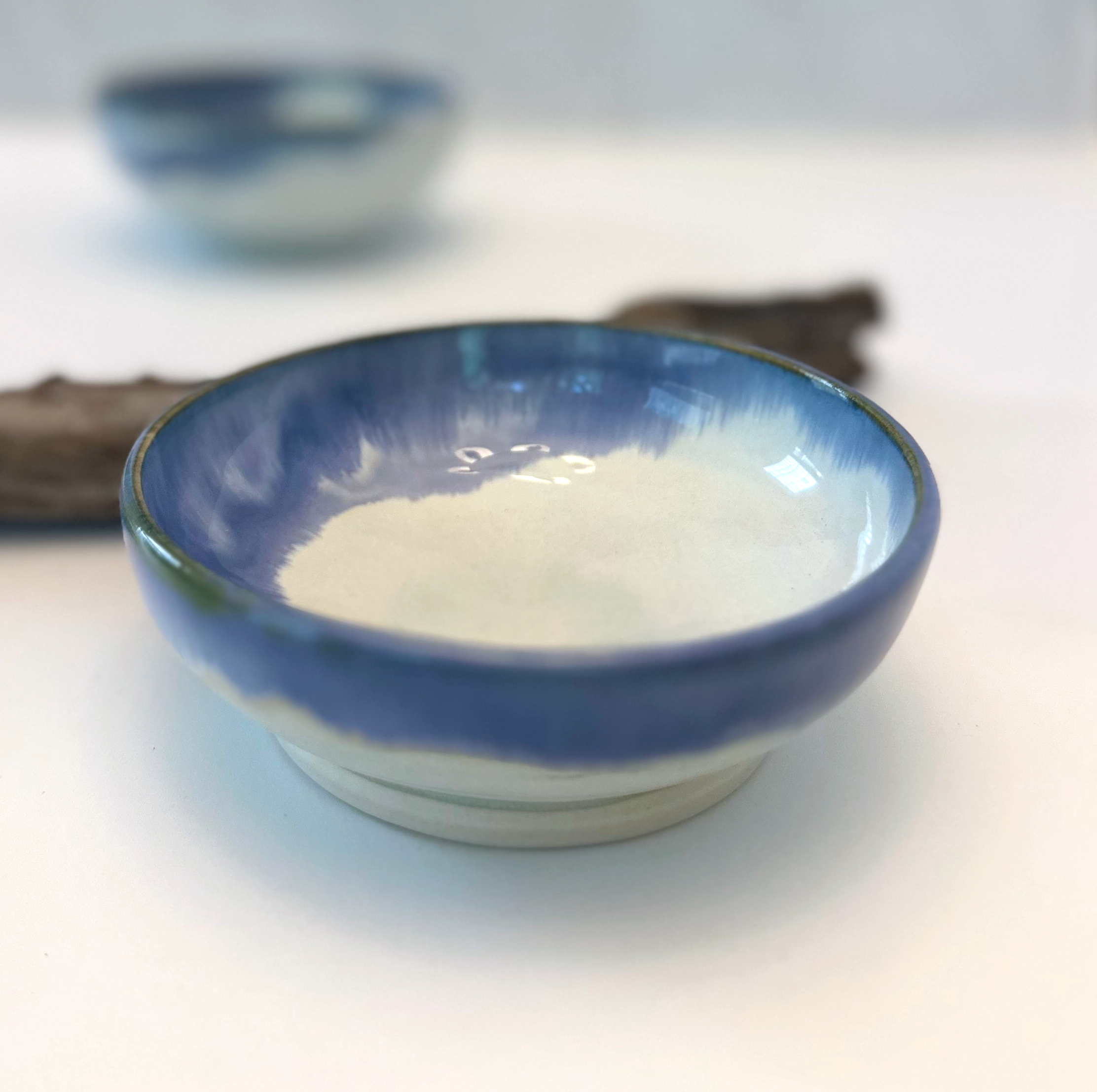 Square-foot Running Indigo Bowl