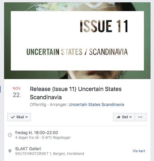 Release (Issue 11) Uncertain States Scandinavia