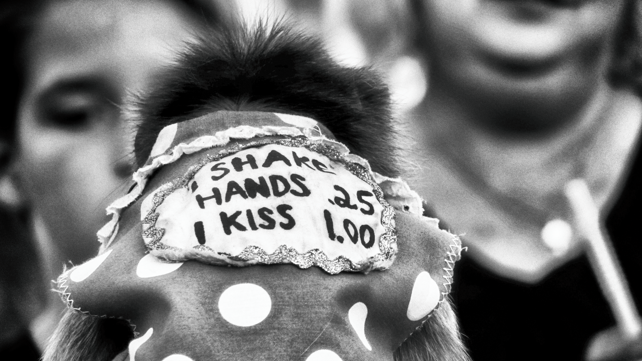 The Monkey Kisses He Shakes Hands