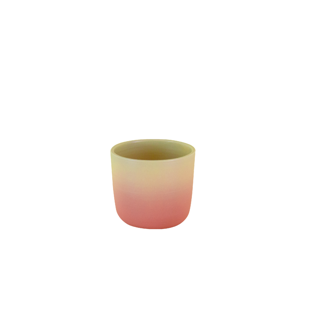 Mini coquille cup in blushing pear