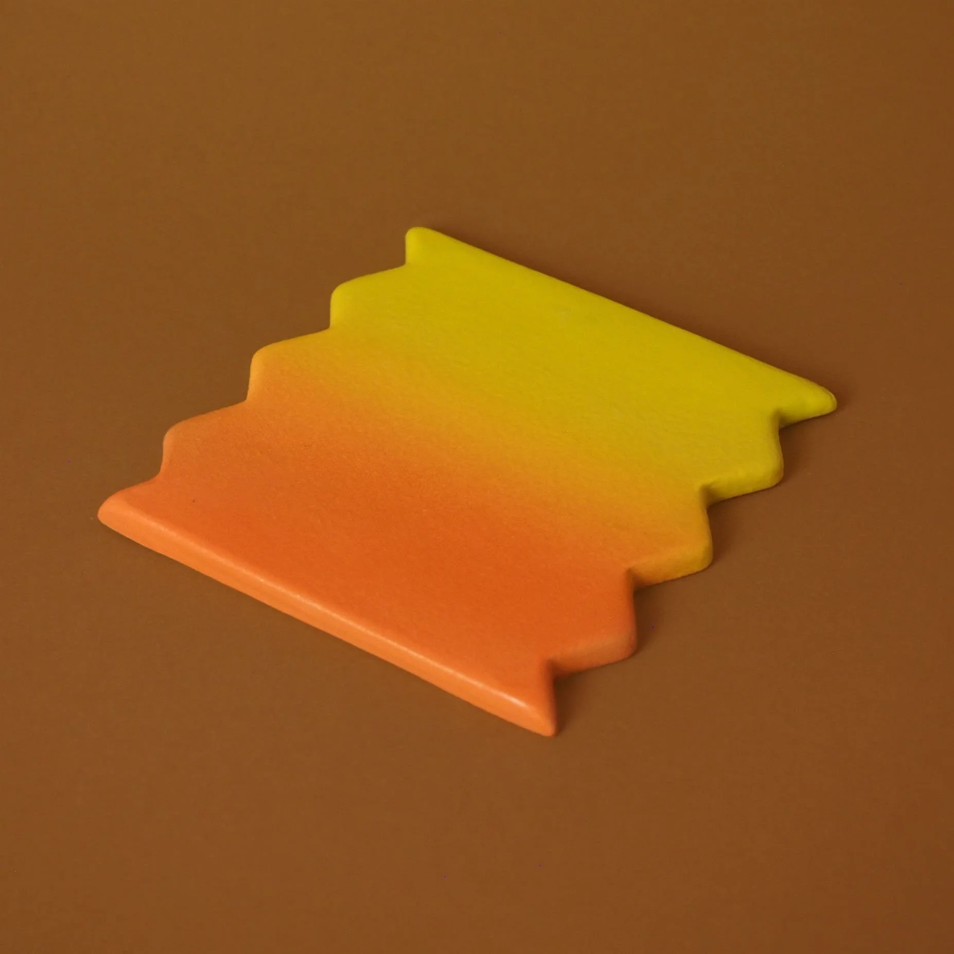 Jagged Coaster | Flame Gradient