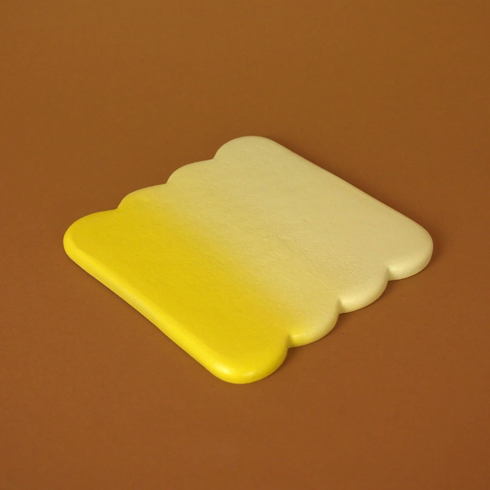 Lumpy Coaster | Banane Gradient