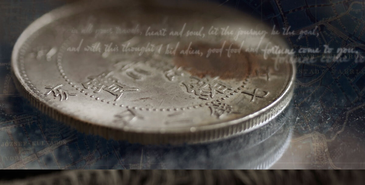 foodini magic illusions food Houdini Chinese coin fortune telling editorial - food stylist