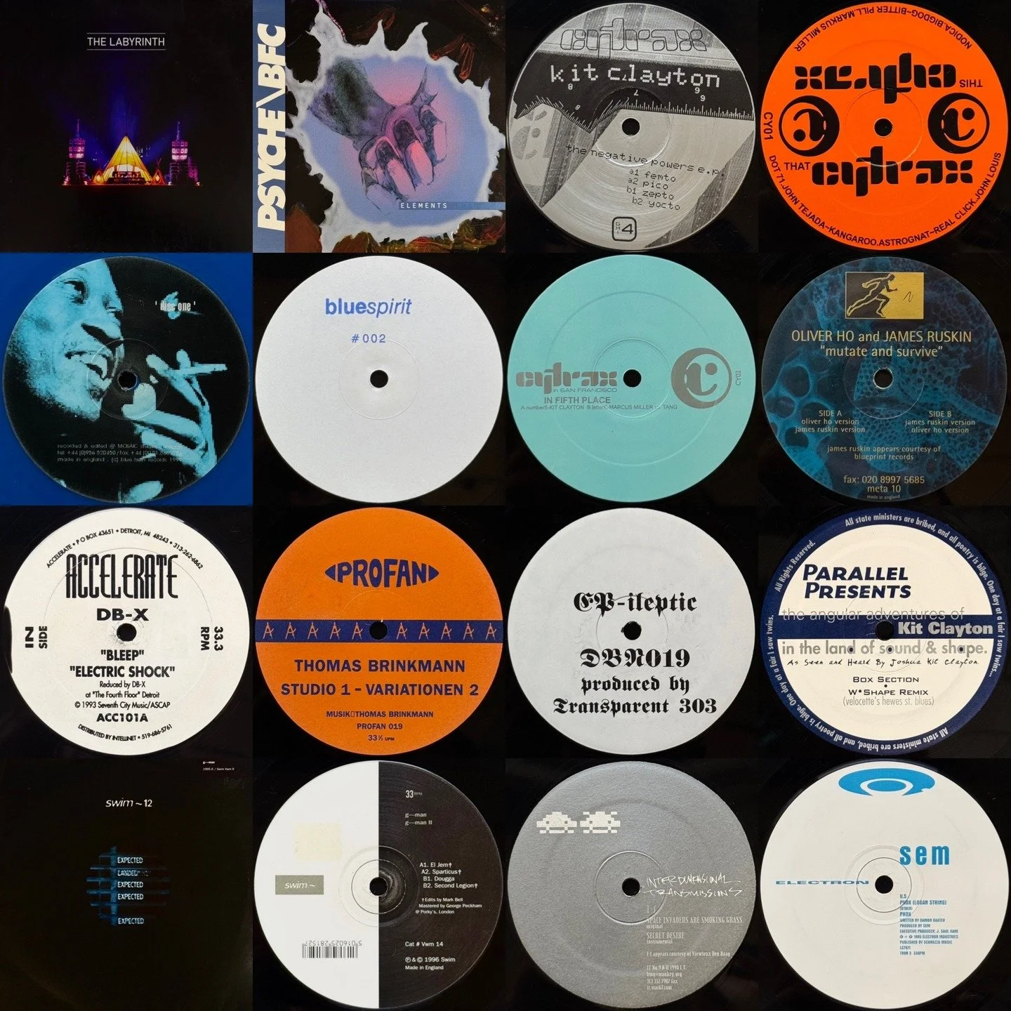 Juicy batch of Techno records in the bins waiting your arrival at noon

Open 12-8 all weekend ꥟&nbsp;no holds