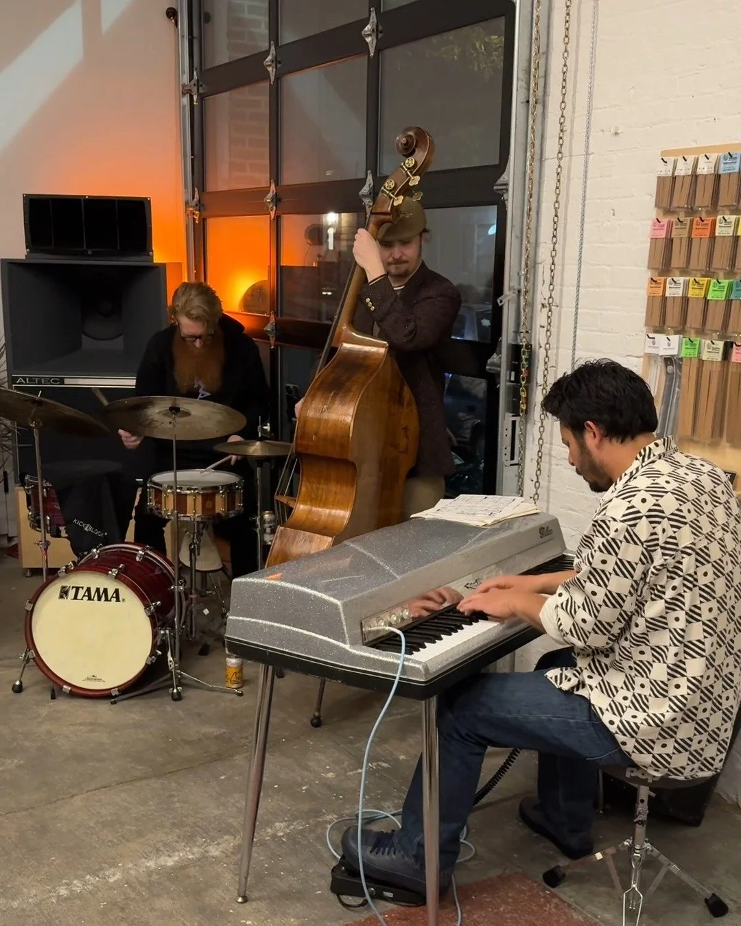 Just wanted to circle back and thank everyone who came through last Saturday for the Mitchell Cheng Trio jazz set at the shop

Music was fantastic, vibes were great, and turn out was just right

@mitchell_cheng_ @trevorjawnrogers @tony.golden