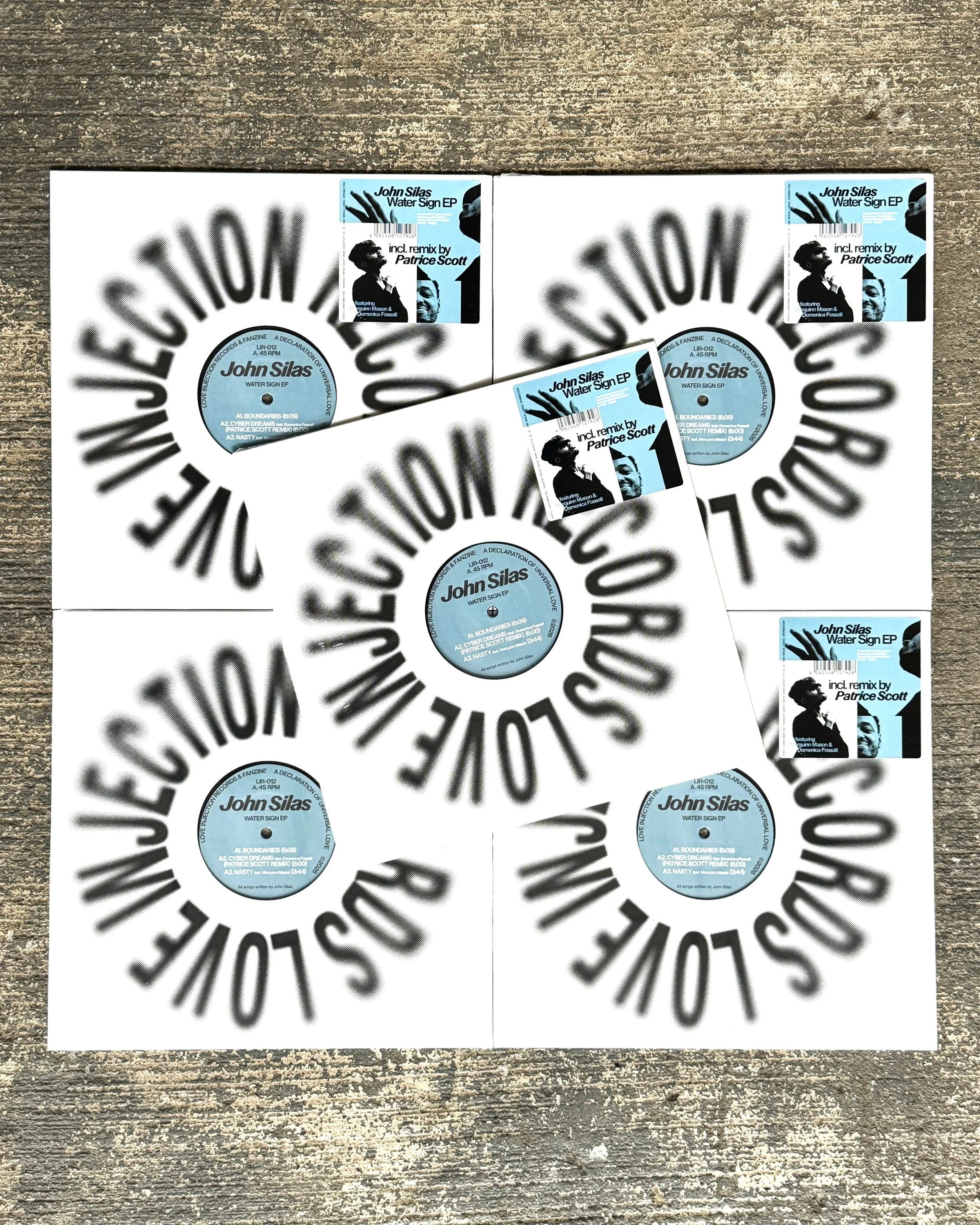 Happy Silas Release Day 🩵
Water Sign EP in the shop now

Beyond stoked to have John's new record on the wonderful Love Injection label in the bins. He is a real lover of music and all things soulful. This EP has 5 extremely tasteful grooves ready to