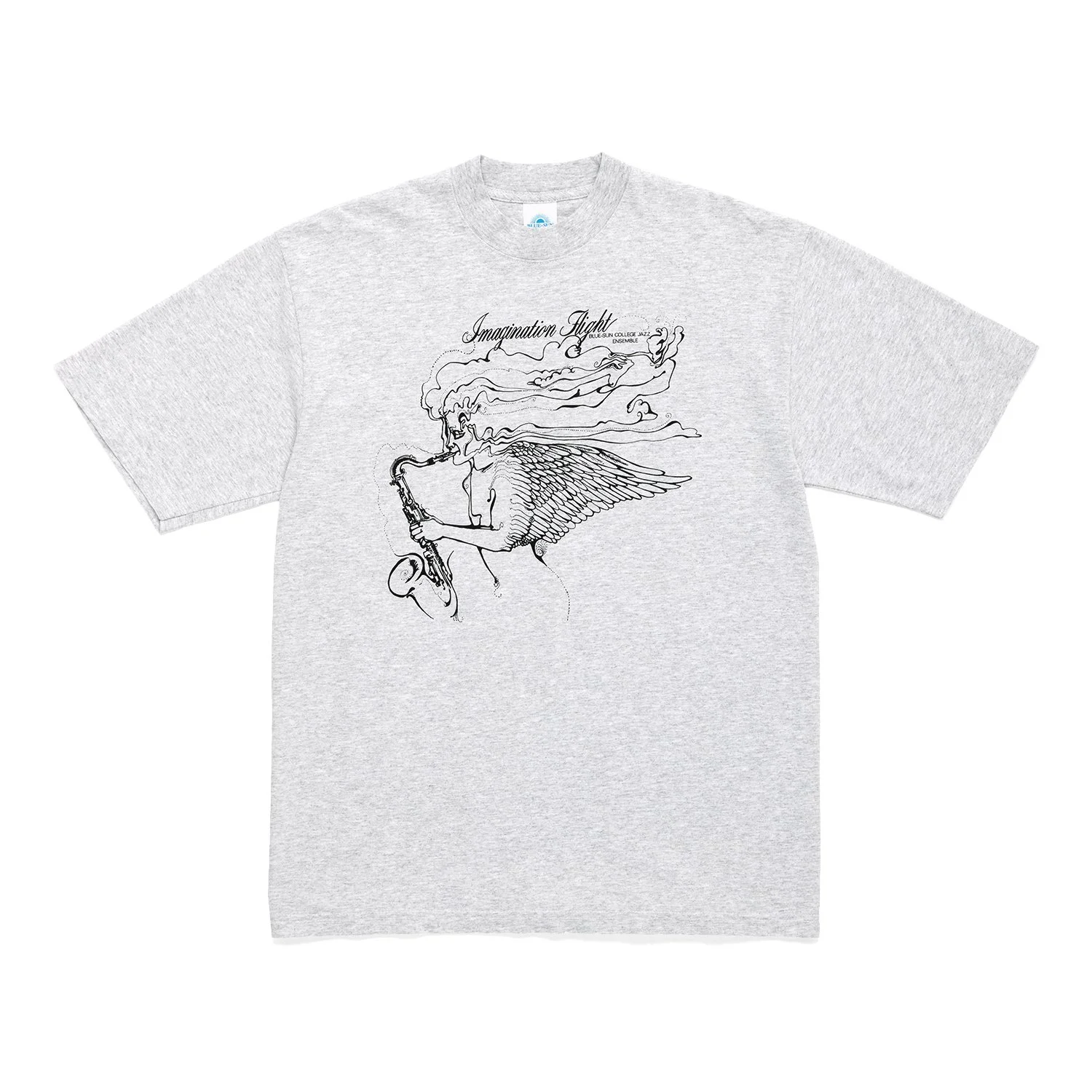 Imagination Flight Short Sleeve T-Shirt (Ash Grey)