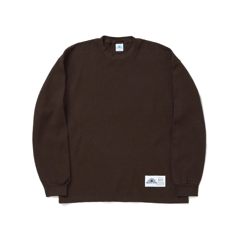 Heavyweight L/S Waffle Thermal (Brown)
