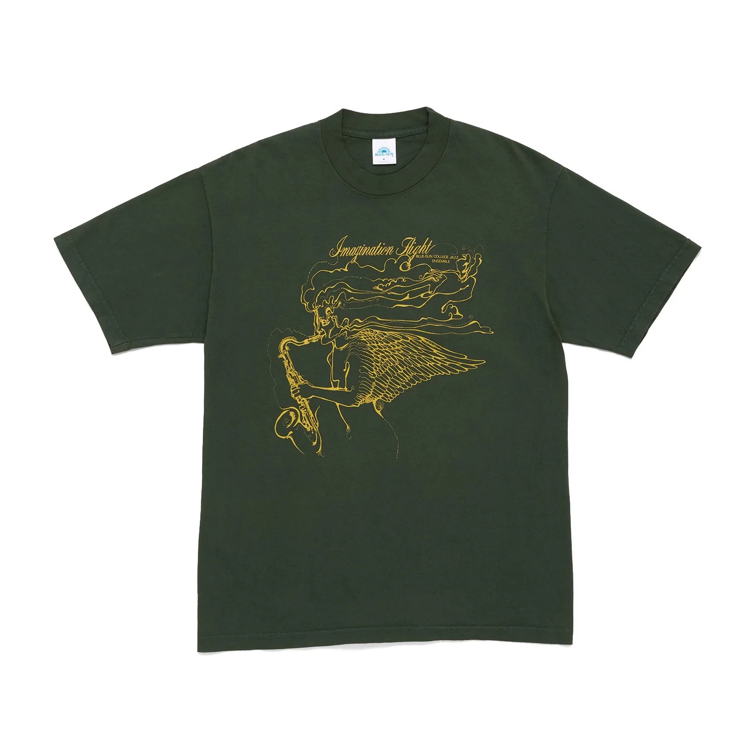 Imagination Flight Short Sleeve T-Shirt (Dark Green)