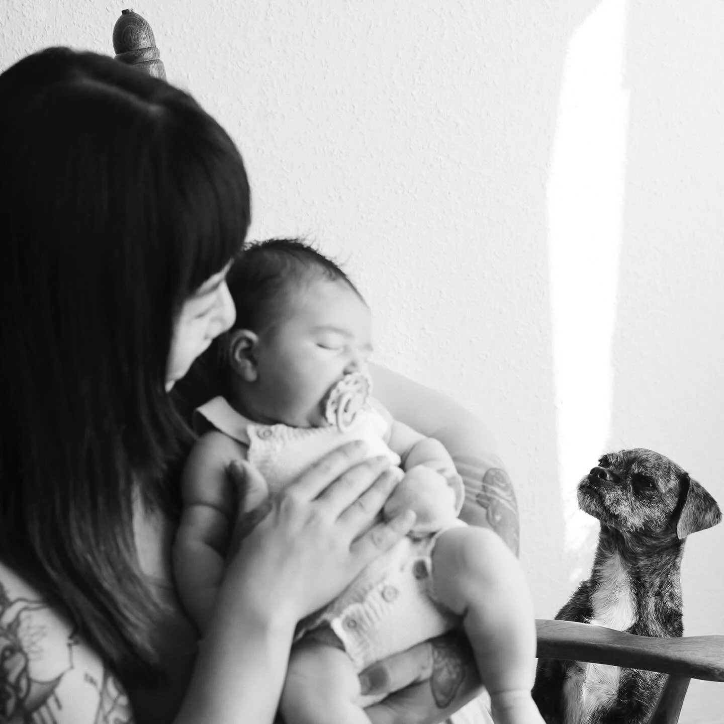 Beautiful Celestina, 16 days old❤️ I did her very first photos, when she was still inside mommy&rsquo;s belly, and now I have the pleasure to do her newborn images. A wonderful family to work with, and as you can see, they have their own little secur
