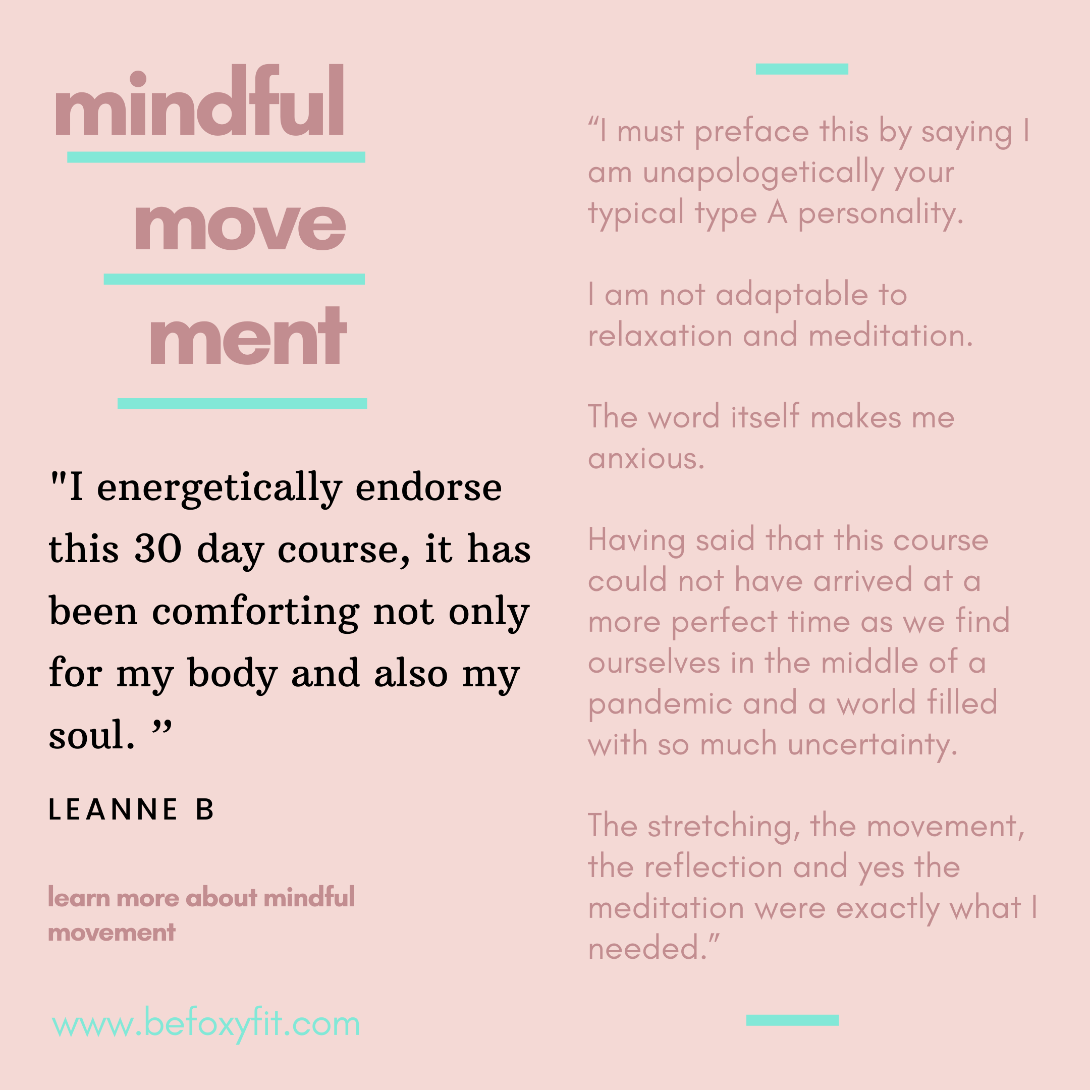 lemon loves blog what is mindful movement? stress reduction wellbeing  mindfulness yoga meditation — Be Foxy Fit - improve mobility, relieve  tension, reduce stress through mindful movement