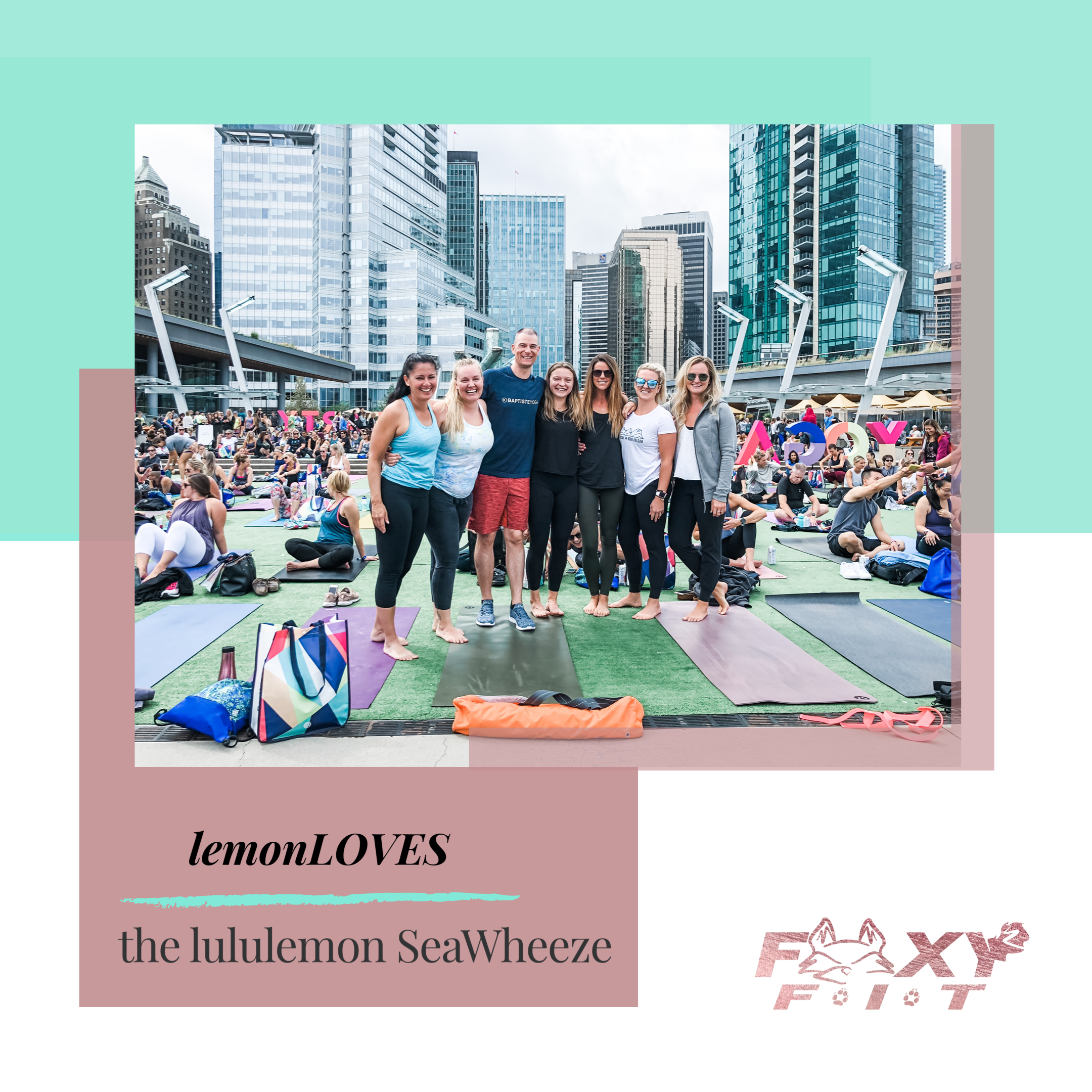 Meet the lululemon SeaWheeze : a weekend of connection