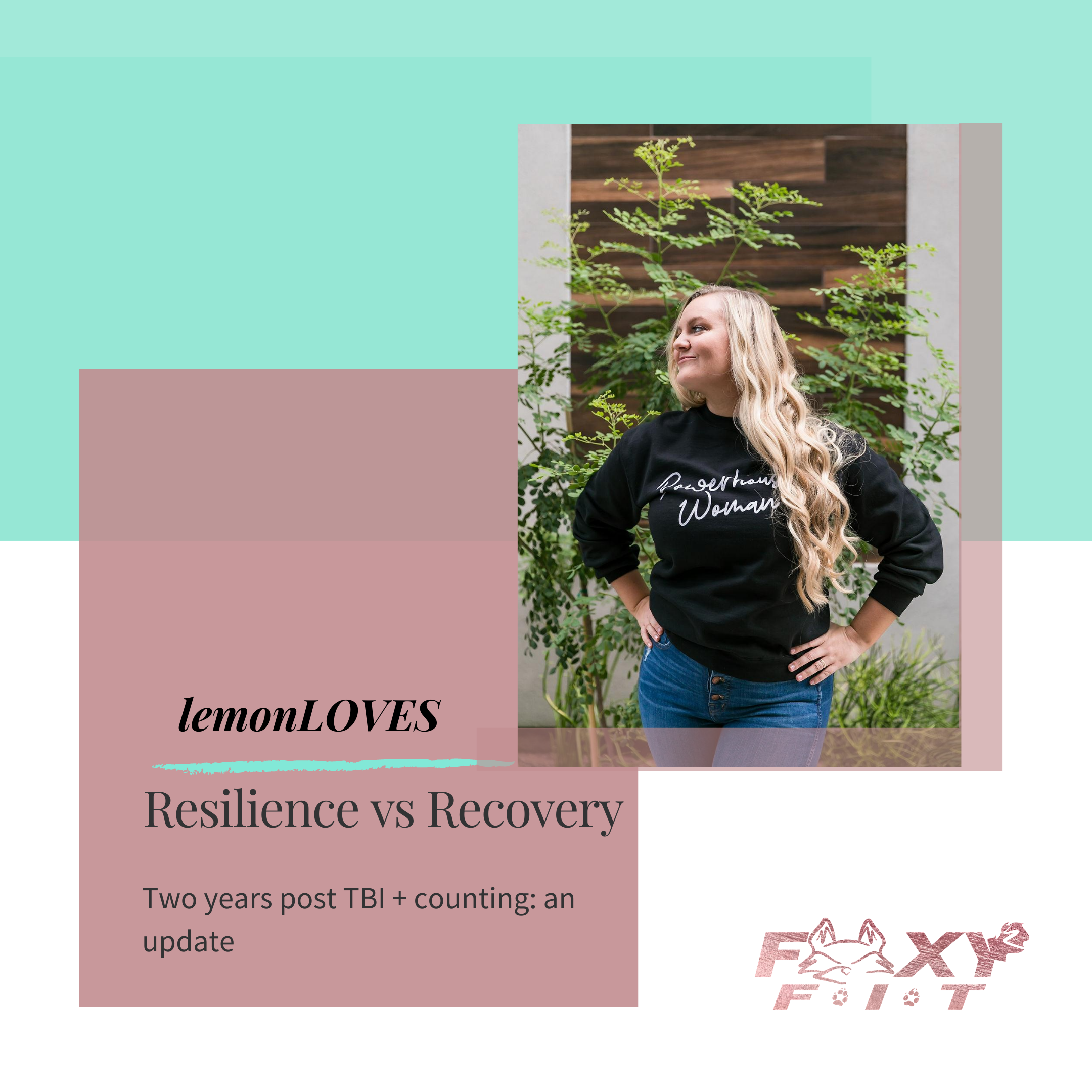 resilience vs recovery : reflections 2 years post TBI
