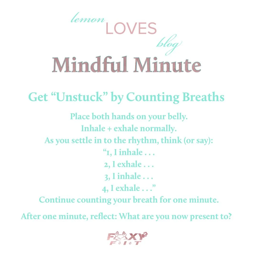 how to : get unstuck