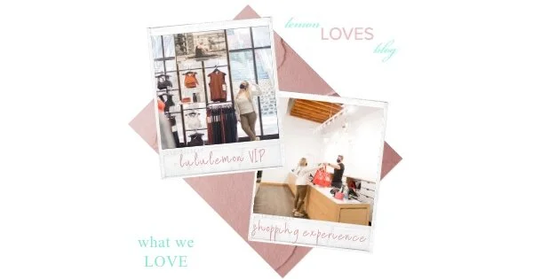 lululemon VIP shopping experience: an ambassador account