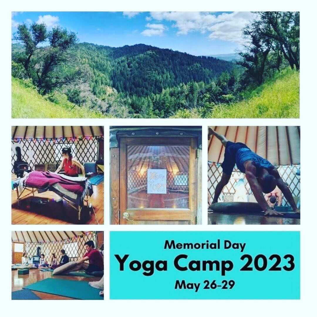 ☀️Last Day for Early Bird pricing!☀️

Join Rachel, Carlita and Kaushik for an amazing adventure at Camp Double Bear in the Santa Cruz mountains. 

This four-day weekend is for YOU to feel like a kid again...but this time add in yoga, wellness worksho