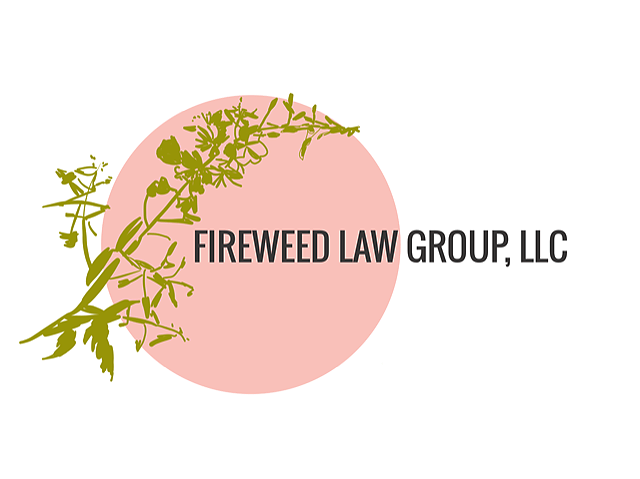 Fireweed plants in bloom, Alaska