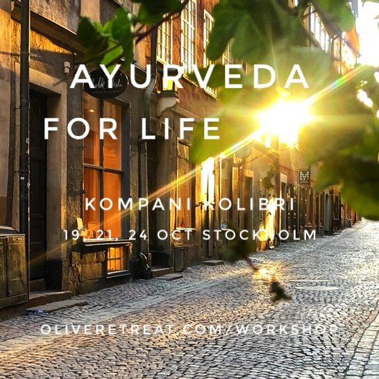 Ayurveda For Life - a Body-Mind-Soul Detox Workshop by O°live Retreat.