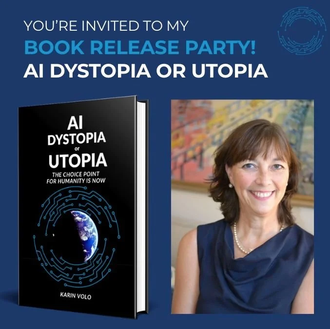 Boksläpp med Karin Volo: "AI Dystopia or Utopia"