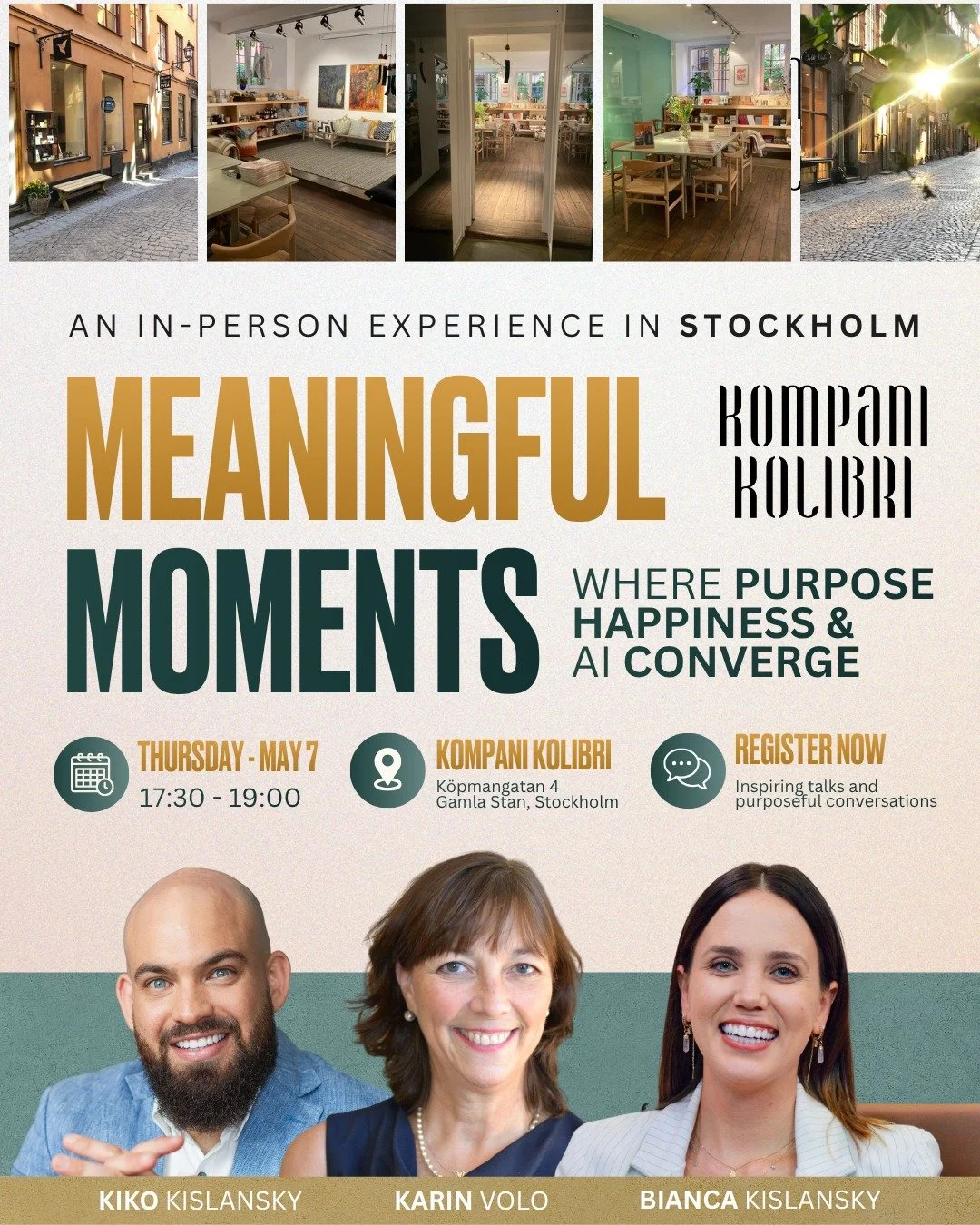 MEANINGFUL MOMENTS • WHERE PURPOSE, HAPPINESS &amp; AI CONVERGE