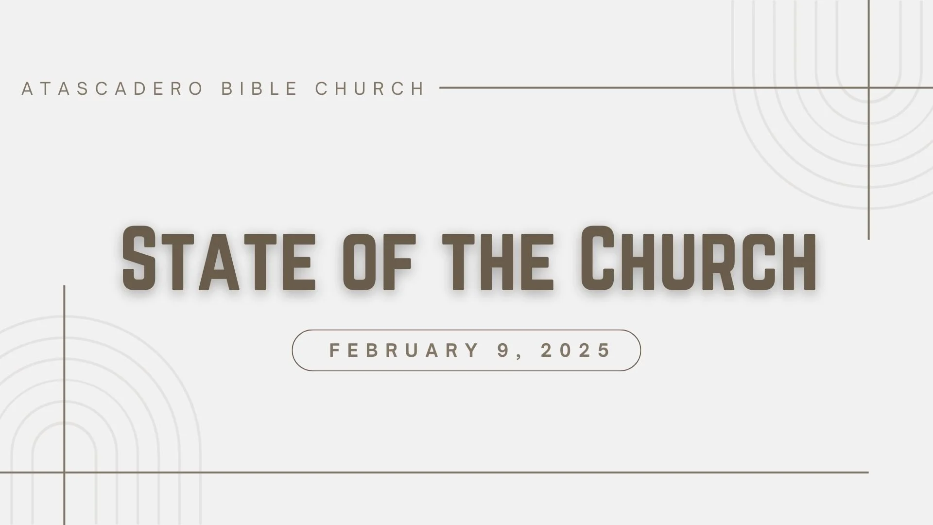 State of the Church 2025