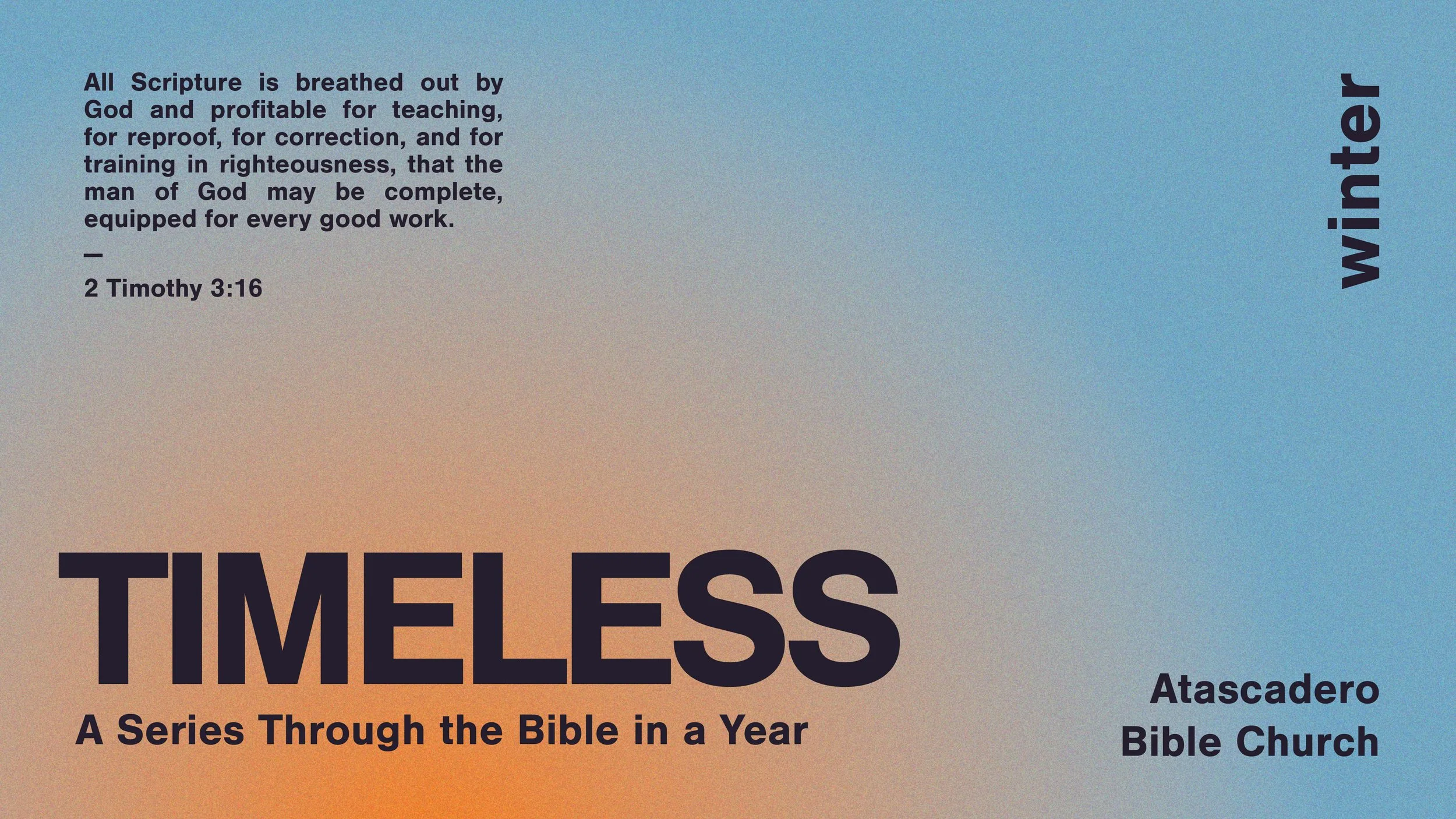 Timeless | Back to the Garden