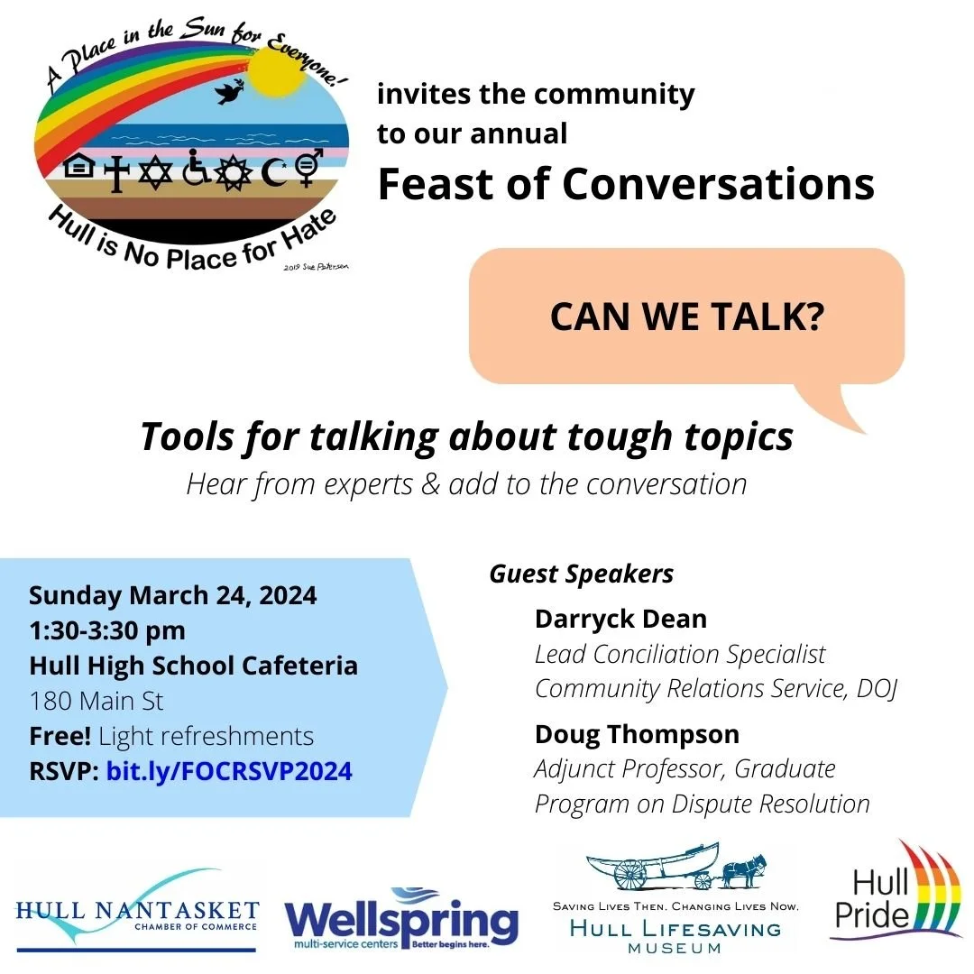 Hull No Place For Hate Feast of Conversations