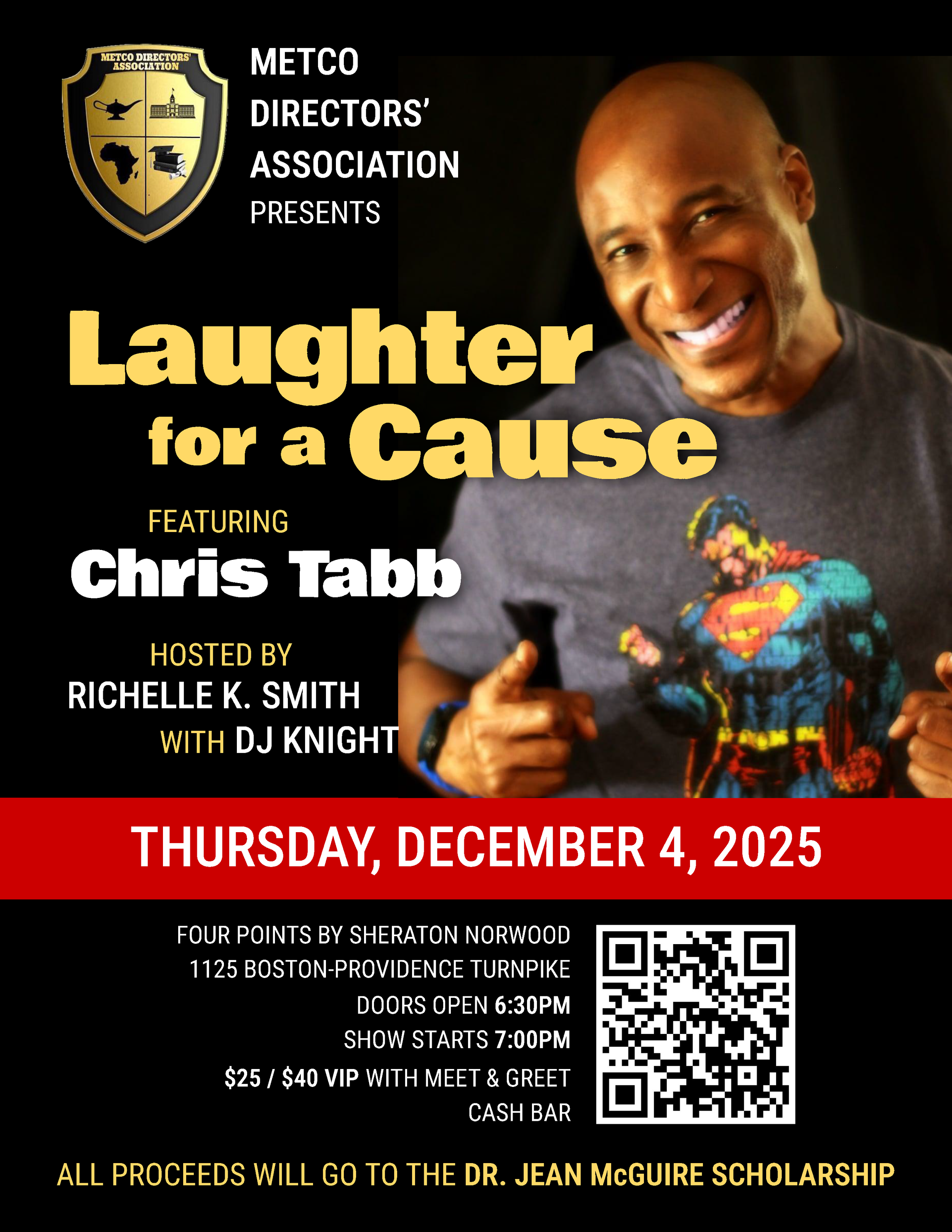 Laughter for a Cause featuring Chris Tabb