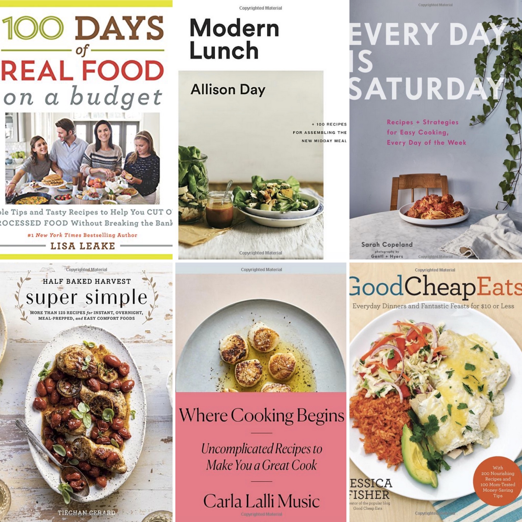 Budget-friendly cookbooks