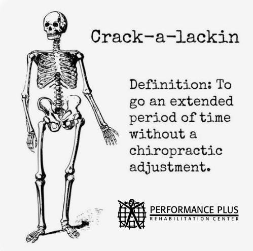 Don't be crack-a-lackin, schedule an appointment today @ 816-232-5113 with our Cameron or St. Joseph locations. 

 #Chiropractic #ChiropracticCare #chiropractor #funfriday #tipoftheday