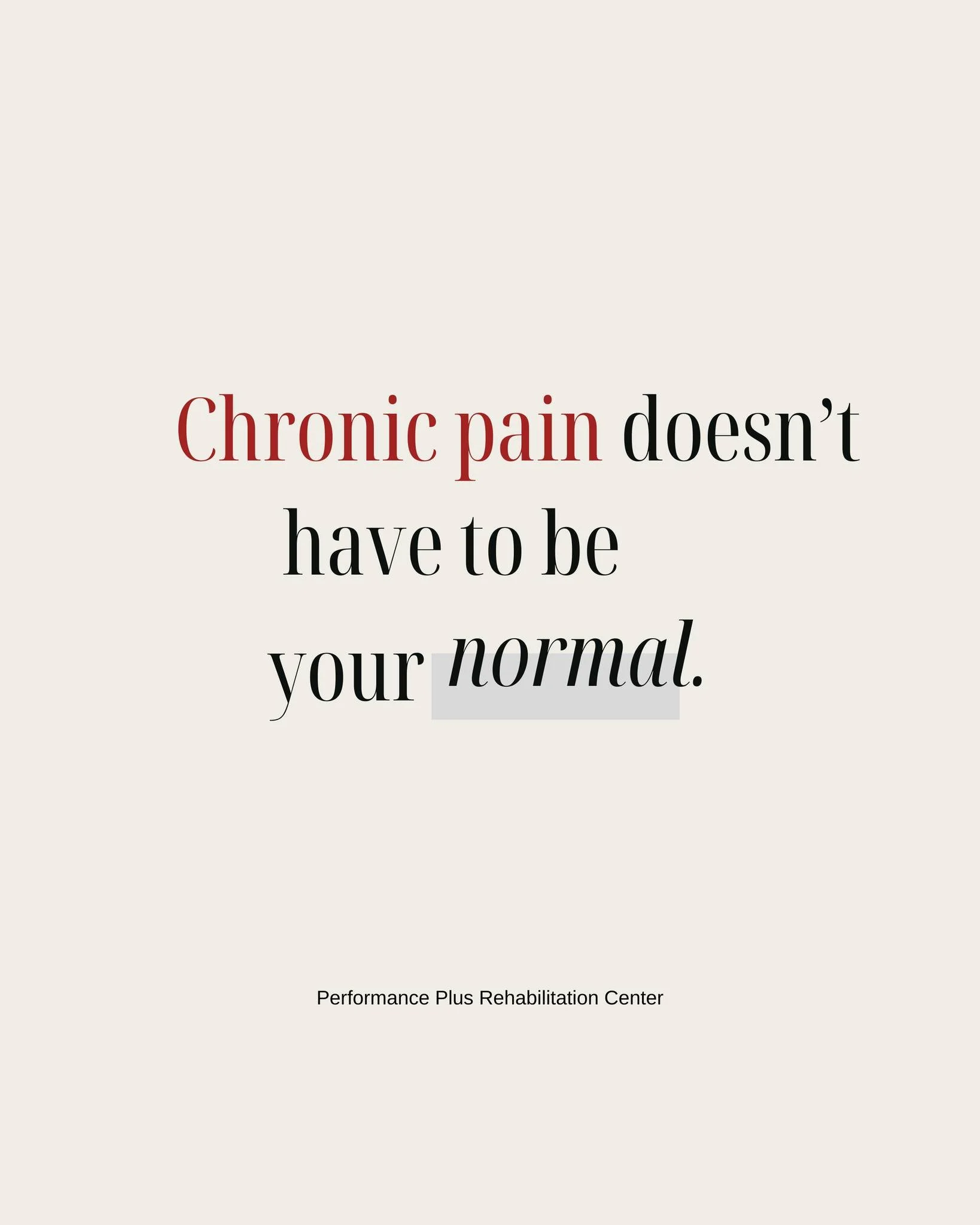 Chronic pain isn&rsquo;t something you have to settle for. We use clinically proven, research-backed methods to address the root causes of pain &mdash; not just the symptoms. Our integrated approach combines manual therapy, neuromuscular re-education