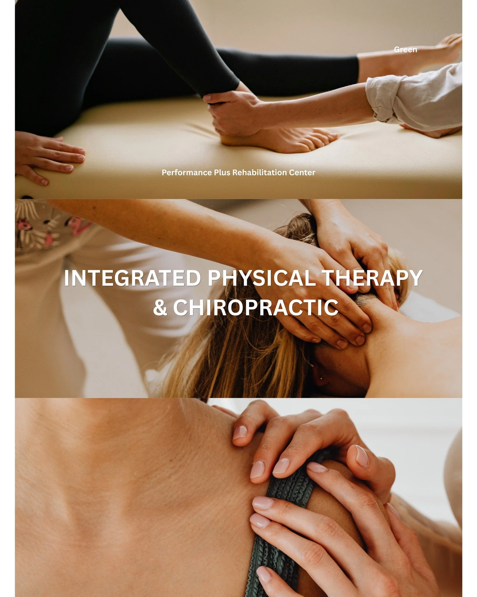 The most effective musculoskeletal care addresses both joint mechanics and movement quality.

Chiropractic care restores optimal joint motion and spinal alignment, improving how your body moves at its foundation.
Physical therapy builds strength, sta