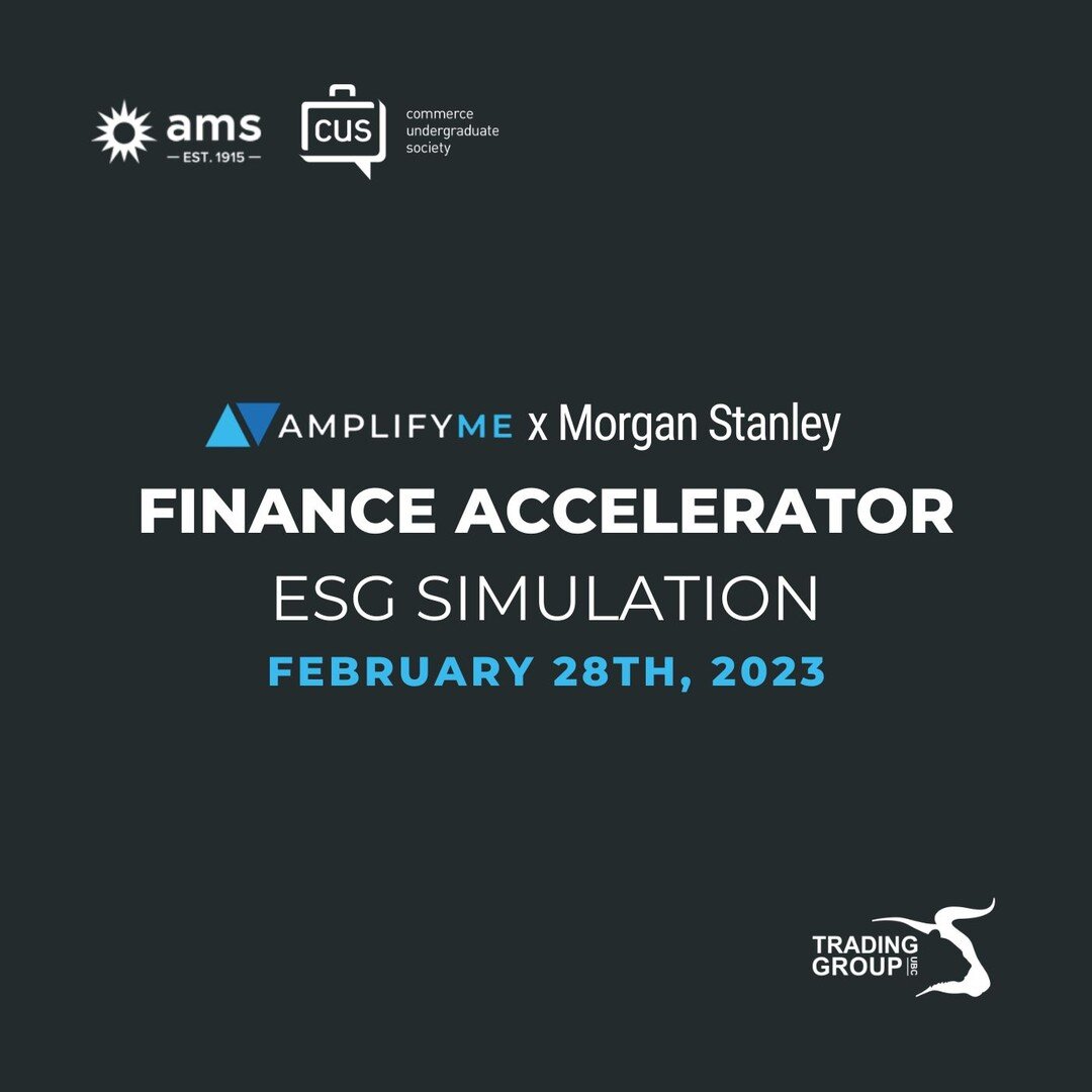 与全球赞助商Morgan Stanley合作，加入全新的AmplifyMe金融加速器模拟器模拟建立市场并建立自己的2000万美元股票组合，诸如Shell，Siemens，Edf，Tesla和Nvidia📈