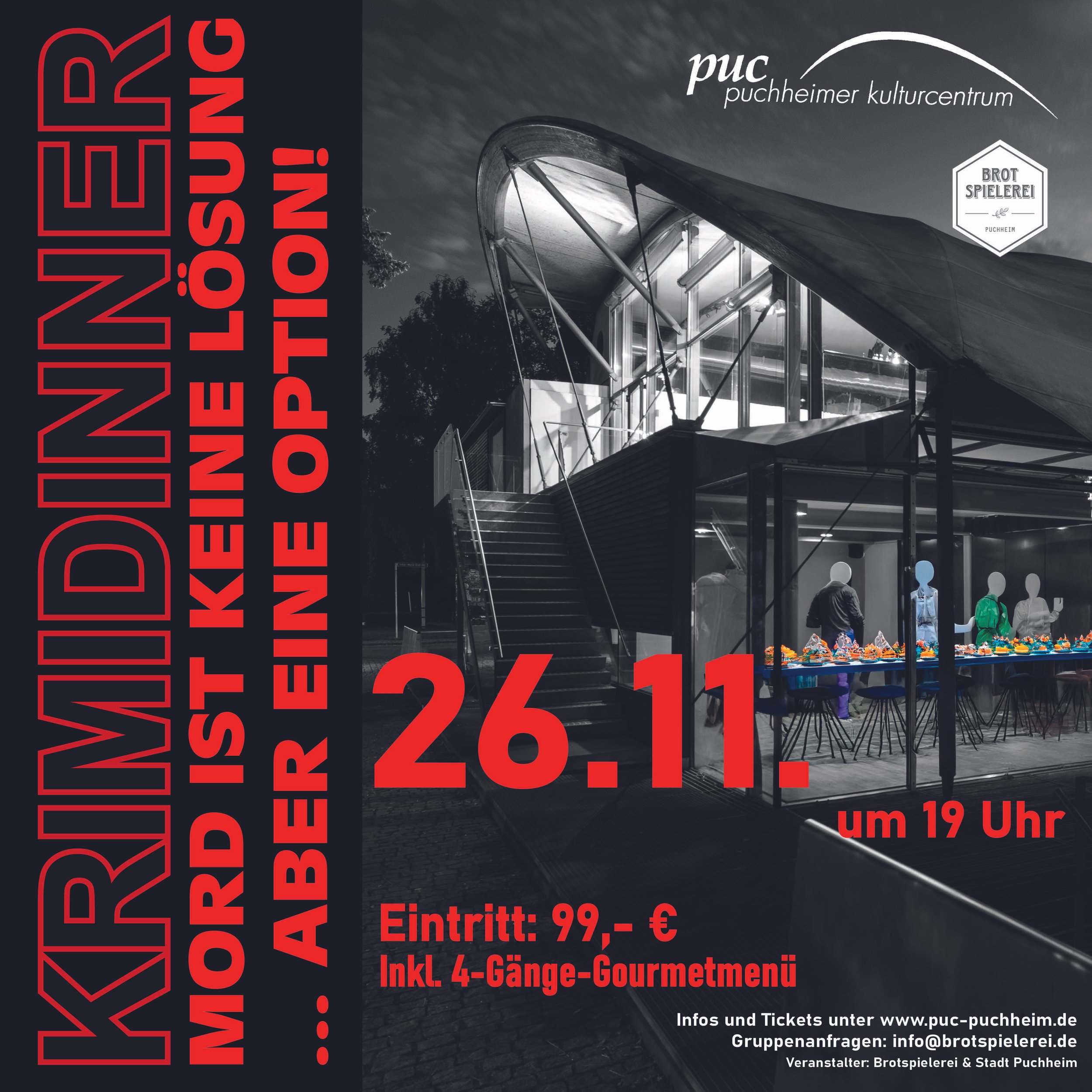 Krimidinner - Mord ist keine Lösung