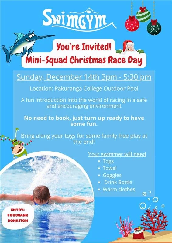 Mini Squad Christmas Race Day
