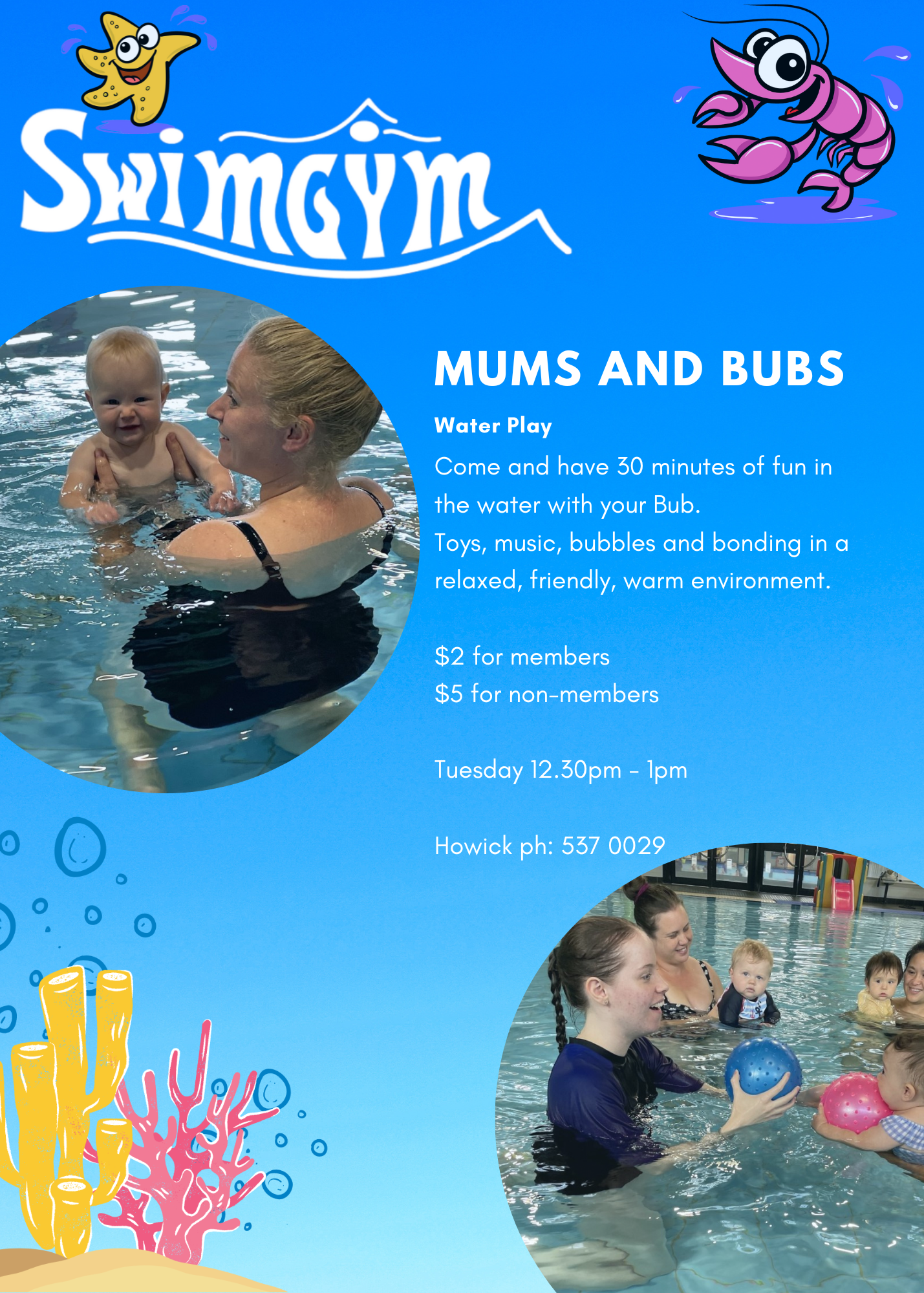 Our Mums and Bubs are having so much fun in the water ....... come join them next week