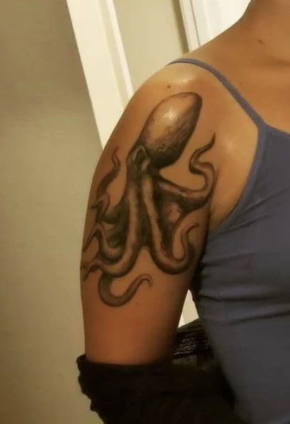 Про осьминога.