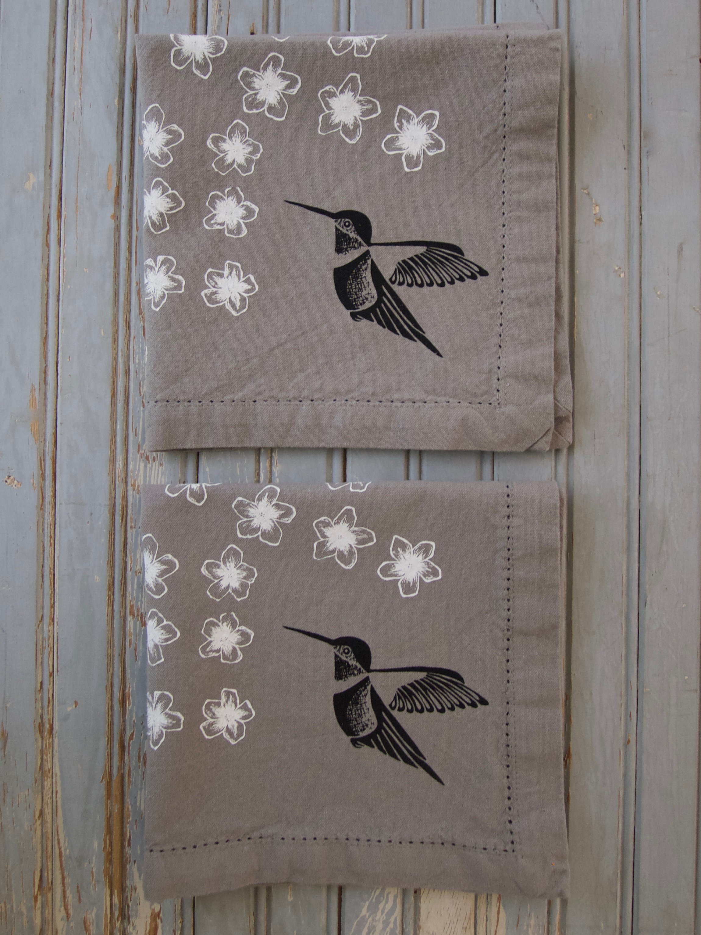 Hummingbird Napkins ~ 2-pack