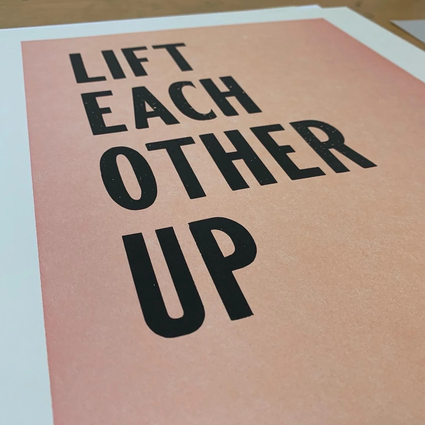 Lift Each Other Up Broadside