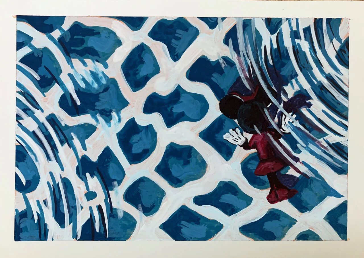 Pool with Mouse (study)