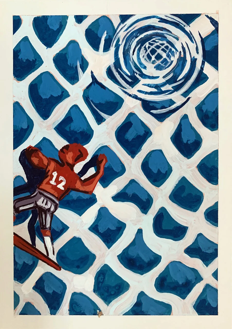 Pool with Athlete (study)