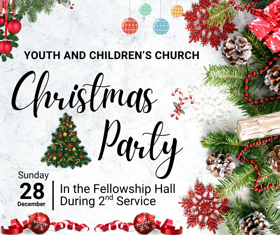 Youth and Children's Church Christmas Party